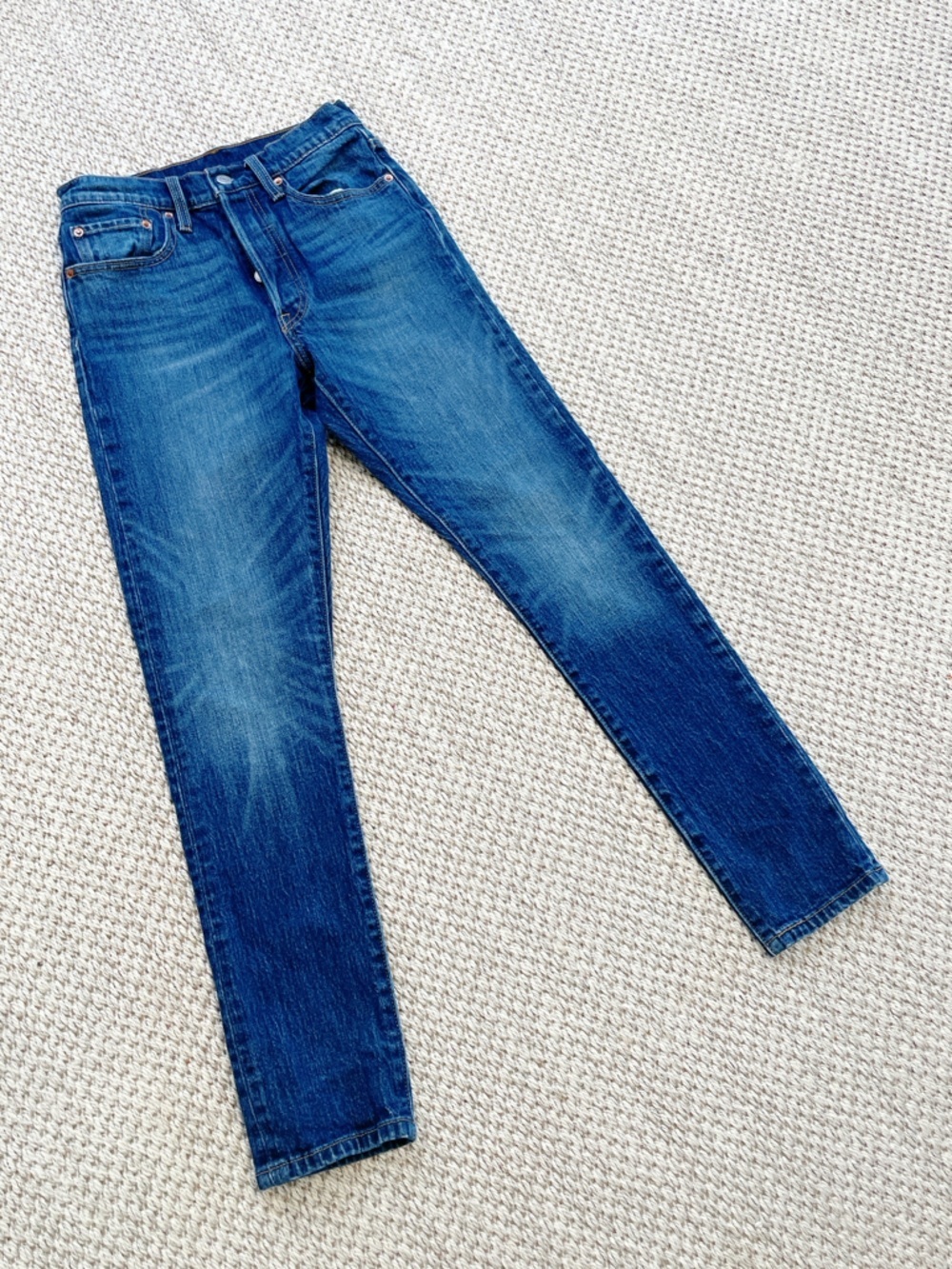 Levi’s Women’s Stretch Skinny Jeans Size 25 W26 L28 Medium Wash
